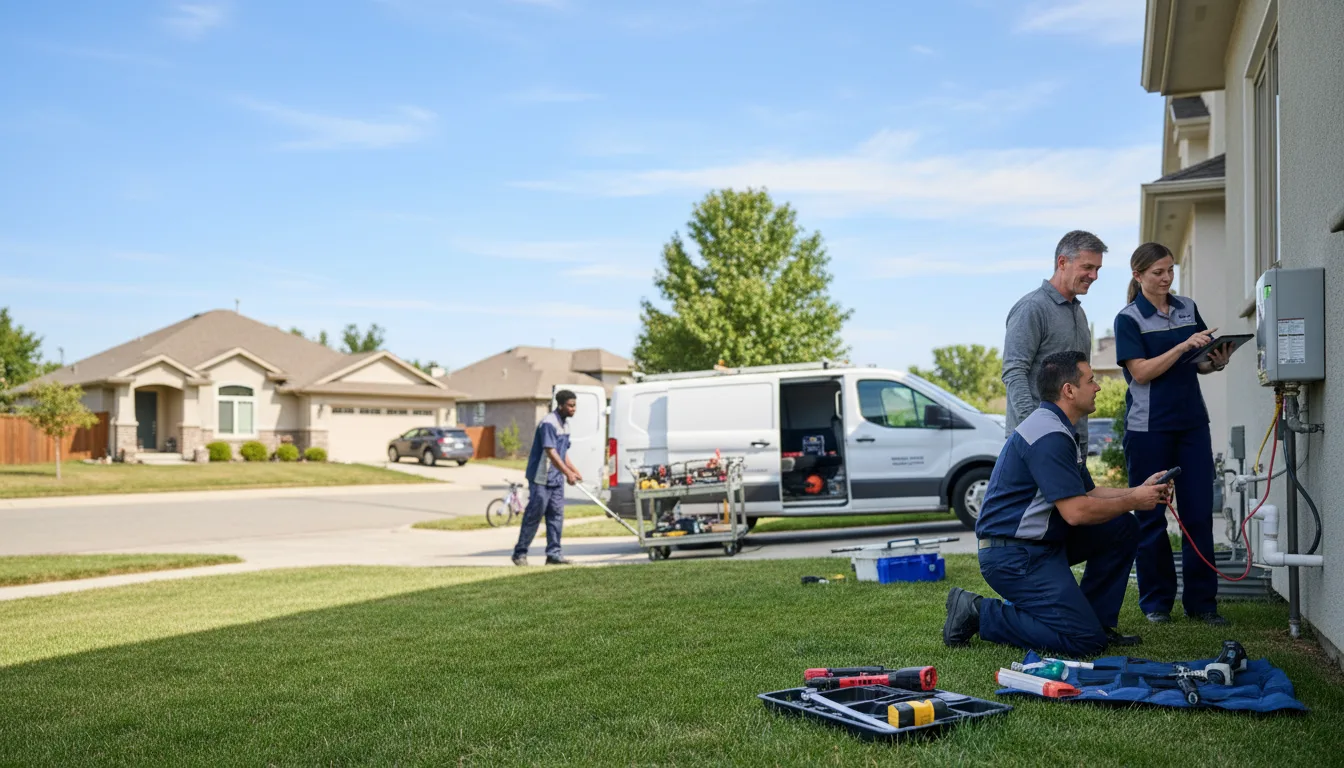 Tankless water heater service in Three Rivers, MI
